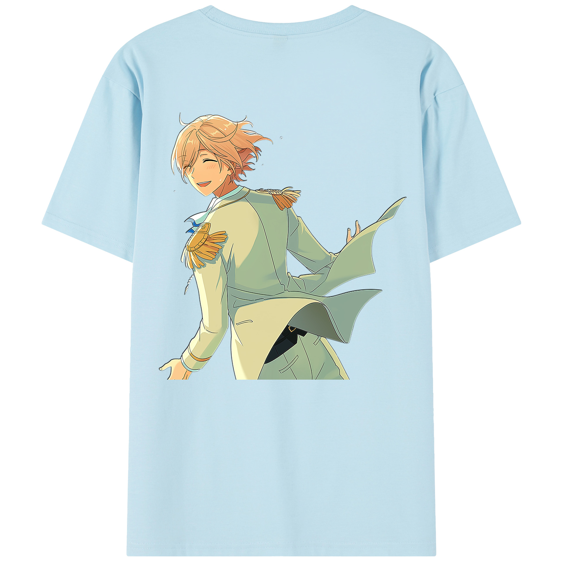 （画像用） あんさんぶるスターズ! Ensemble Stars 綿100％半袖Tシャツ（背面プリント）